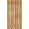 Ekena Millwork Spaced Board-n-Batten Shutters, Rough Sawn Western Red Cedar, 23W x 46H, PR RBS06S23X046RWR - alternate 5